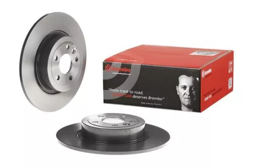 2x Pair Brembo Rear Solid Brake Discs 317mm Fits Land Rover Rover