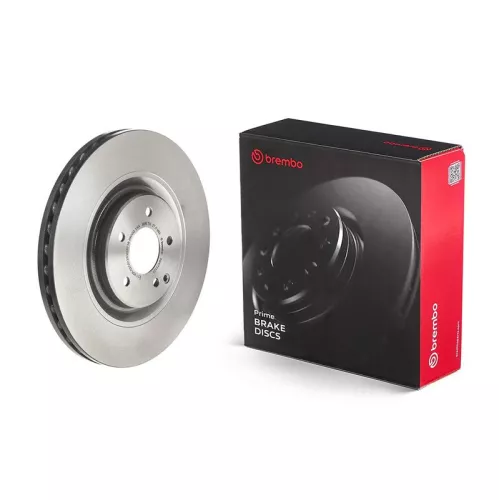 Single Brembo Front Vented Brake Disc 345mm Fits Mercedes C-Class Clk