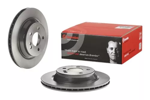 2x Brembo Rear Vented Brake Discs 300mm Fits Mercedes 38S S-Class Sl