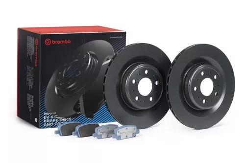 Brembo Beyond Ev Rear Brake Discs & Pads Kit Fits Tesla Model Y