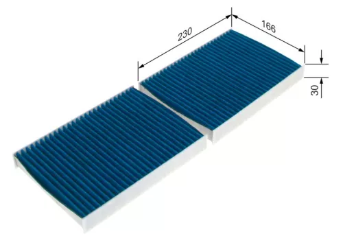 BOSCH BOSCH 0 986 628 571 Bosch Cabin Pollen Filter Fits BMW 5 6 7 8 Cullinan Ghost Phantom X5 X6 X7 Xm 