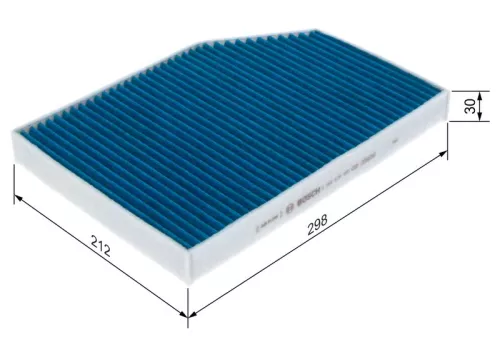 BOSCH BOSCH 0 986 628 580 Bosch Cabin Pollen Filter Fits BMW 2 3 4 Series I4 X3 X4 Z4 