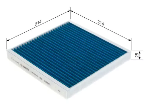 BOSCH BOSCH 0 986 628 588 Bosch Cabin Pollen Filter Fits Smart Fortwo 