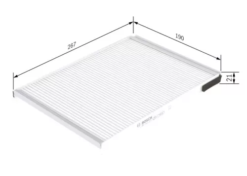 Bosch Cabin Pollen Filter Fits Citroën Xsara