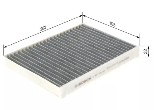 Bosch Cabin Pollen Filter Fits BMW 5 Series