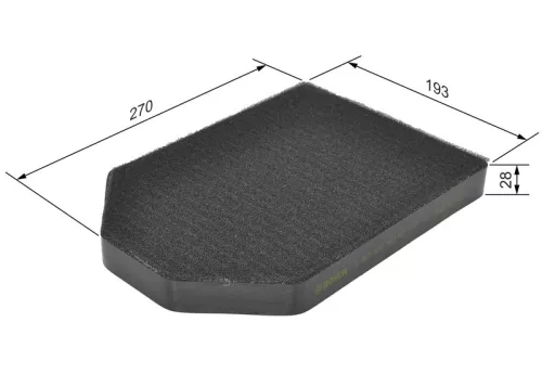 Bosch Cabin Pollen Filter Fits Audi A8