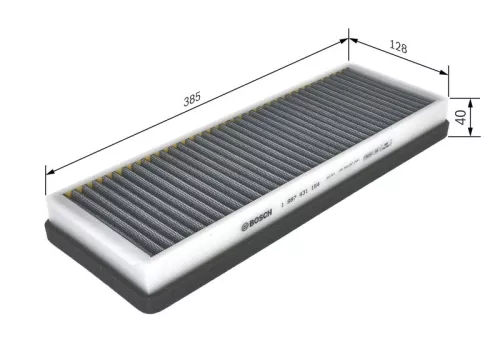 Cabin Pollen Filter Fits Mercedes Actros Actros Mp2 / Mp3 Actros Mp4 / + more