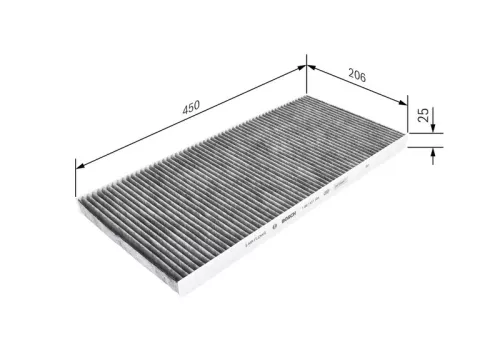Engine Compartment Cabin Pollen Filter Fits Astra Iveco Hd 9 S-Way + more