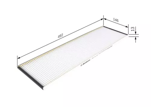 Cabin Pollen Filter Fits Mercedes Lion´S Coach Lion´S Regio Tourismo (O 350)