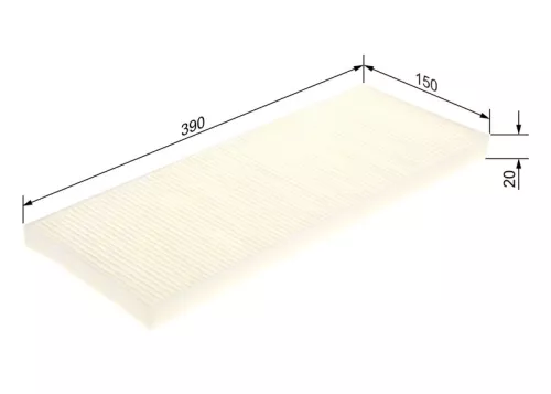 Bosch Cabin Pollen Filter Fits Neoplan Starliner
