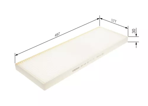 Cabin Pollen Filter Fits Mercedes Volvo 8900 9500 Avenue B8 C Series + more