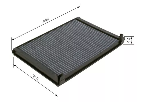 Bosch Cabin Pollen Filter Fits Daf Xf Xf 105 Xf Ii