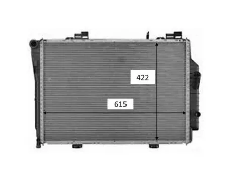 NRF Radiator Engine Cooling Fits Mercedes-Benz C-Class Clk