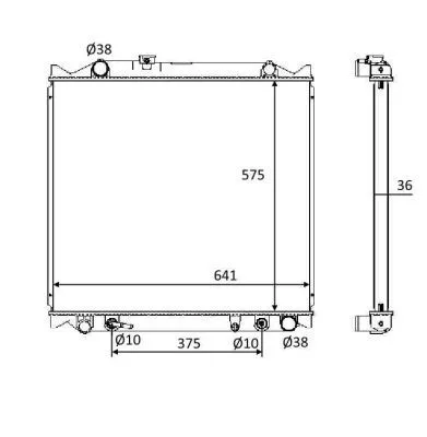 NRF NRF 58647 NRF Radiator Engine Cooling Fits Toyota Land Cruiser 90 