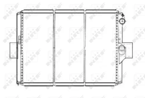NRF NRF 58883 NRF Radiator Engine Cooling Fits Iveco Daily 
