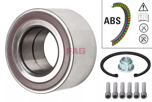 Fag Front Wheel Bearing Kit Fits Vw Touareg