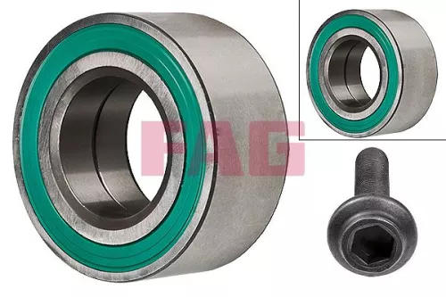 Fag Rear Wheel Bearing Kit Fits Audi A4