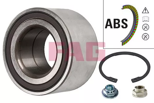 Fag Front Wheel Bearing Kit Fits Mazda 3