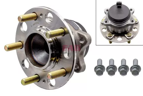 Fag Rear Wheel Bearing Kit Fits Hyundai Kia Sportage Tucson