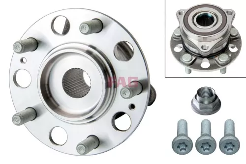 Fag Rear Wheel Bearing Kit Fits Hyundai Kia Sportage Tucson