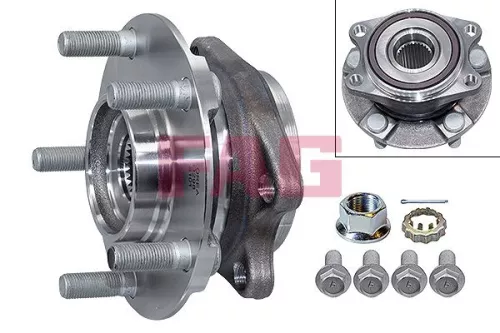 Fag Front Wheel Bearing Kit Fits Renault Koleos