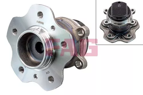 Fag Rear Wheel Bearing Kit Fits Nissan Renault Kadjar Qashqai