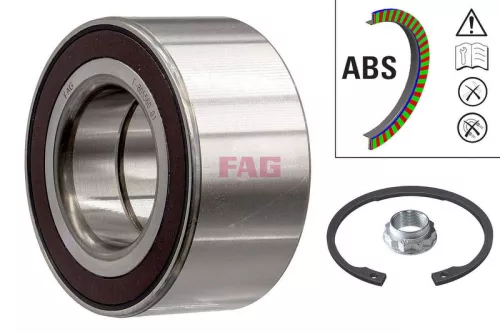 Fag Rear Wheel Bearing Kit Fits Bmw 1 3 Series