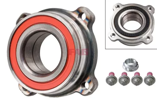 Fag Rear Wheel Bearing Kit Fits Bmw  5 6 Series 7 X5
