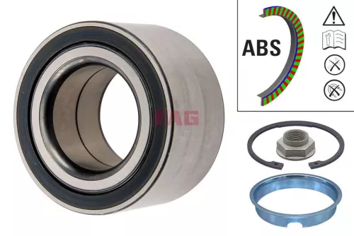 Fag Rear Wheel Bearing Kit Fits Mercedes-benz Viano Vito Vito / Mixto
