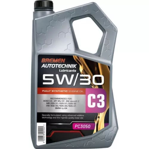 5L Bremen Autotechnik Fully Synthetic Engine Oil 5W 30 C3