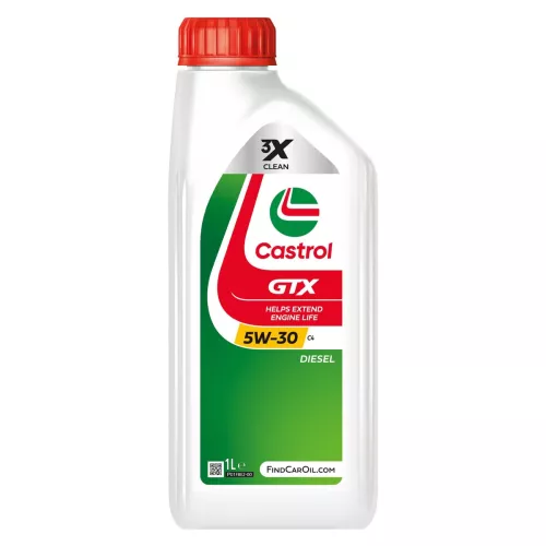 15f64c Castrol Gtx 5W-30 5W30 C4 Car Engine Oil Fully Synthetic 1L 1 Litre
