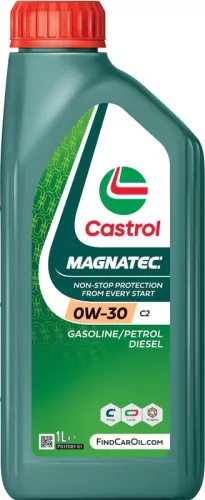 15F6BF Castrol Magnatec Stop Start Car Engine Oil 1L 1 Litre 0W30 C2 Synthetic