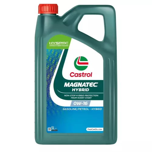 Castrol Magnatec Hybrid 0w-16 0w16 Engine Oil - Fits Hybrid Vehicles 5 Litres