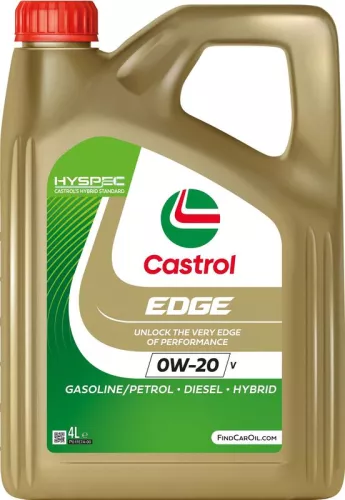 15F708 Castrol Sae 0w20 Engine Oil 4 Litres Synthetic Acea Light Duty C5 4 L