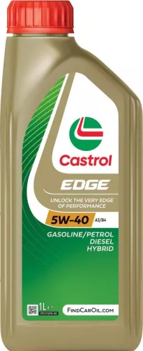15F716 Castrol Edge Longlife 5W-40 A3/B4 Fully Synthetic Engine Oil 1L 1 Litre