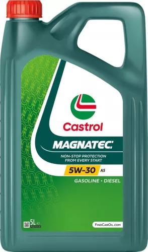 15F909 Castrol MAGNATEC 5W-30 5W30 ACEA A5/B5 Engine Oil 5L Dualock Technology