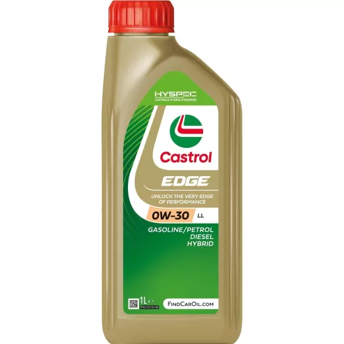15FEFB Castrol EDGE 0w-30 LL Fully Synthetic Multigrade Engine Oil - 1L 1 Litre
