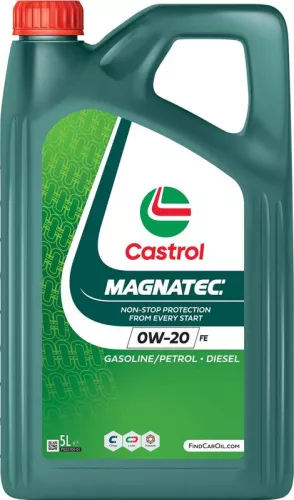 1608A7 Castrol Magnatec Car Fully Synthetic Engine Oil 0w-20 H 8A FE 5L 5 Litre
