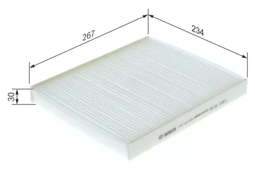 Cabin Pollen Filter Fits Vauxhall Chevrolet Astra Astra G Classic + more