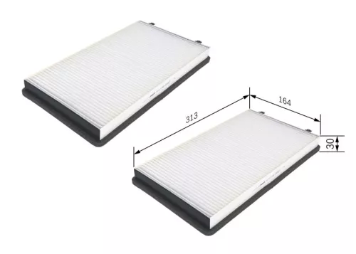 Bosch Cabin Pollen Filter Fits BMW 7 B7