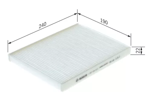 Cabin Pollen Filter Fits Ford B-Max Ecosport Fiesta Ka+ Puma Tourneo Courie