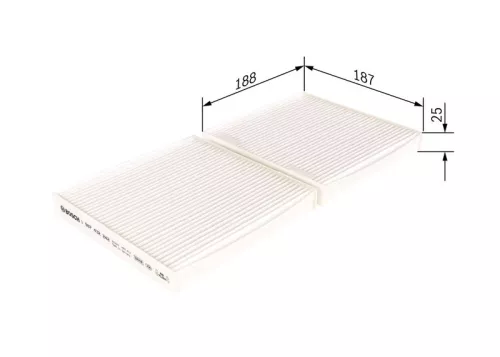 Bosch Cabin Pollen Filter Fits BMW X3 X4