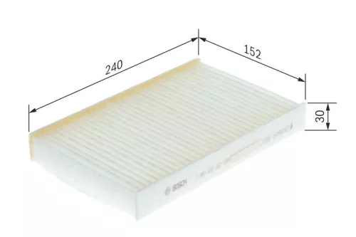 Cabin Pollen Filter Fits Nissan Renault Bluebird Sylphy / Sylphy Esq + more