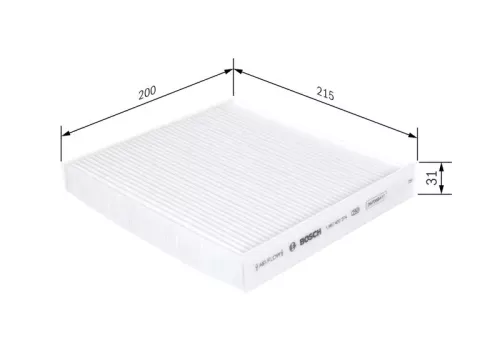 Bosch Cabin Pollen Filter Fits Ford Transit Transit Tourneo