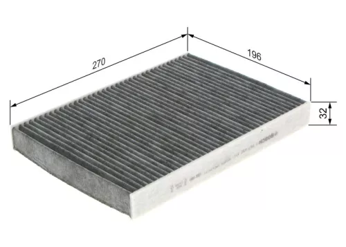 Bosch Cabin Pollen Filter Fits Peugeot 407 407 Sw C5 C6