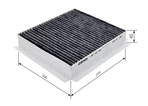 Bosch Cabin Pollen Filter Fits Mercedes M-Class