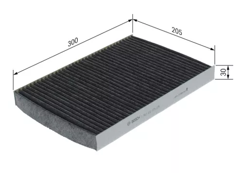 BOSCH BOSCH 1 987 432 371 Bosch Cabin Pollen Filter Fits Audi Chrysler Seat 