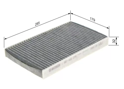 Cabin Pollen Filter Fits Peugeot 1007 307 307 Sw 308 308 Cc 308 Sw 408 C2 C