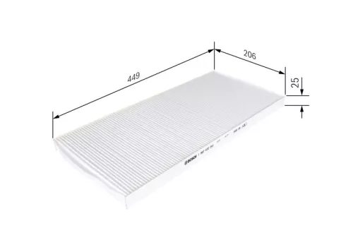 Engine Compartment Cabin Pollen Filter Fits Astra Iveco Hd 9 S-Way + more