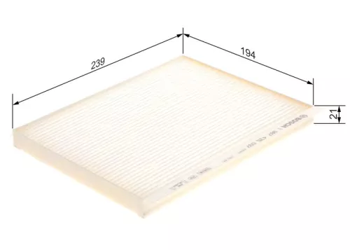 Cabin Pollen Filter Fits Hyundai Kia Accent Bayon Carens Cee'D Ceed + more